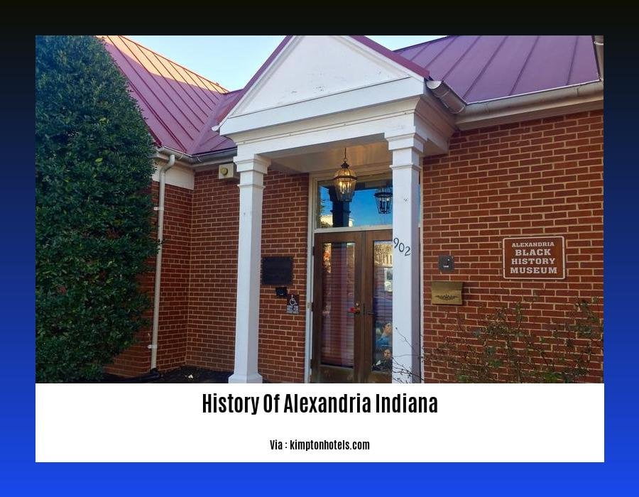 History Of Alexandria Indiana