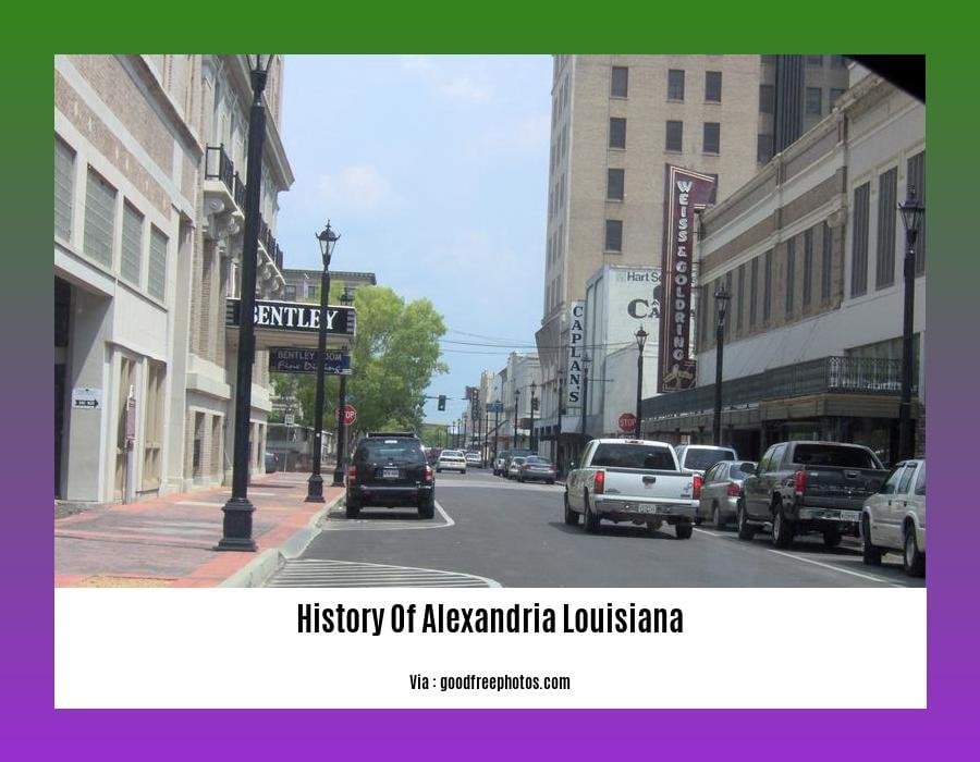 History Of Alexandria Louisiana