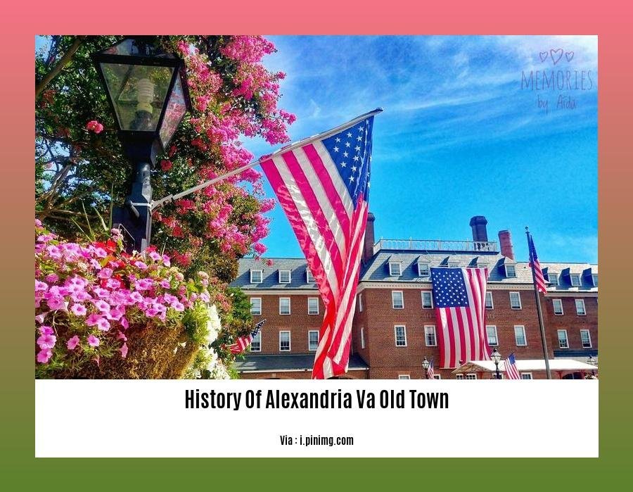 History Of Alexandria Va Old Town