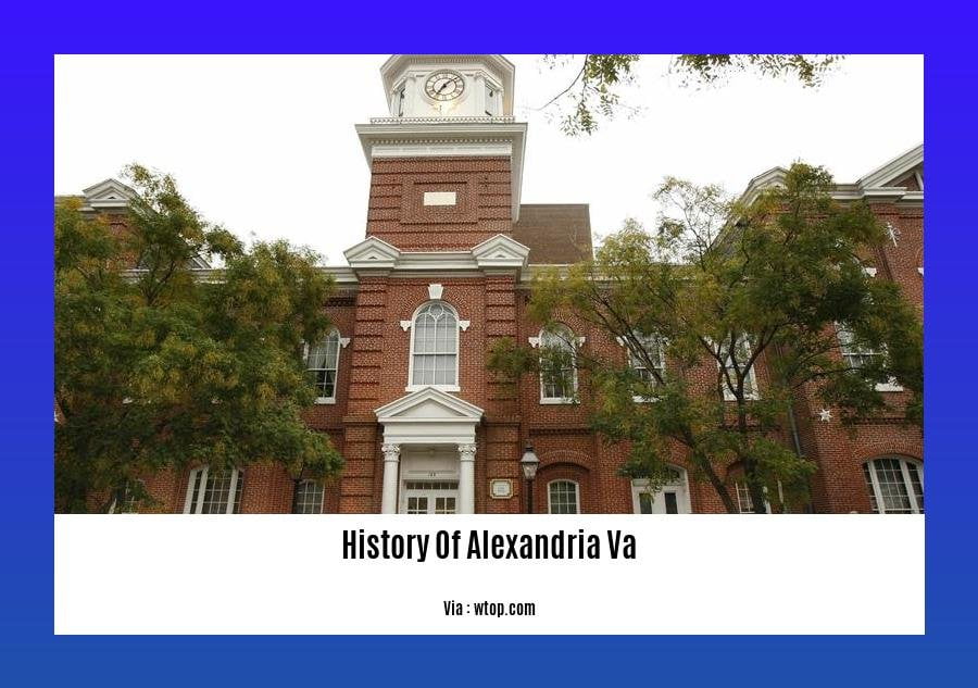History Of Alexandria Va