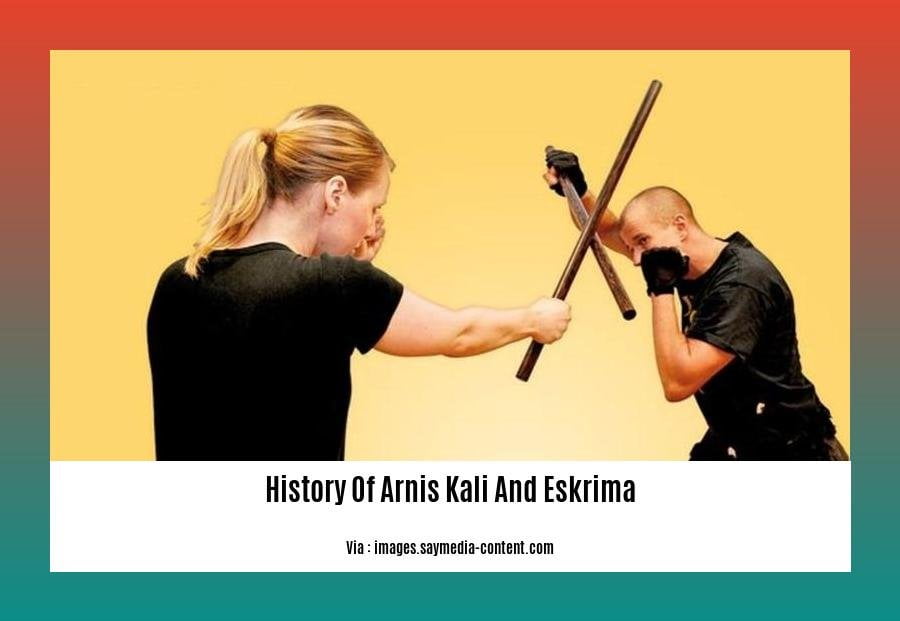 History Of Arnis Kali And Eskrima