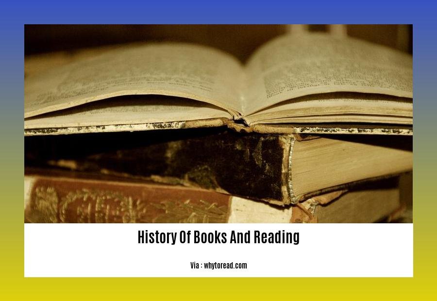History Of Books And Reading