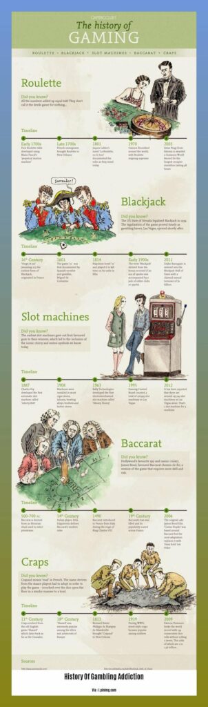 A History of Gambling Addiction: Its Roots, Impacts, and Evolutions