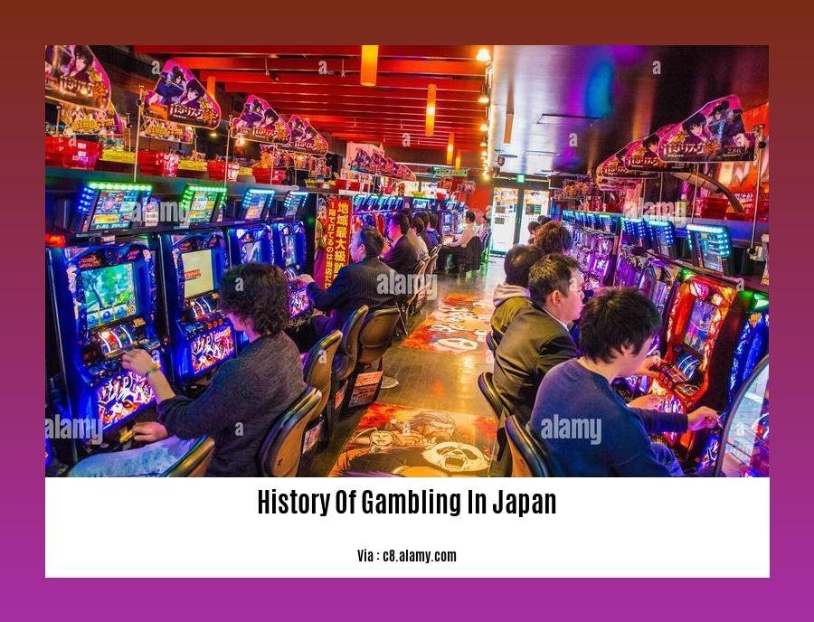 History Of Gambling In Japan