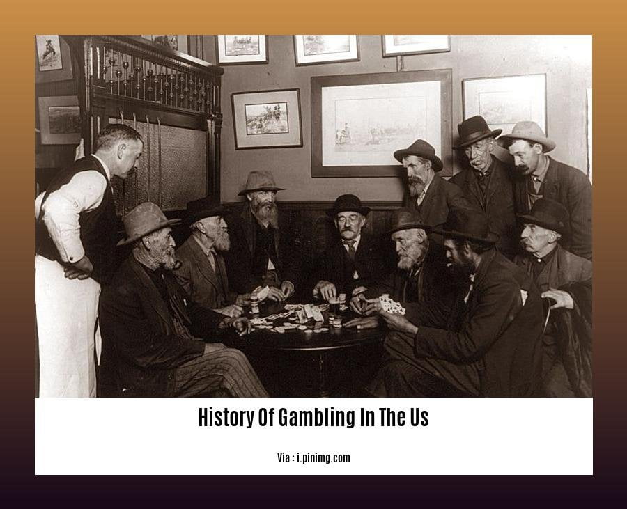 History Of Gambling In The Us