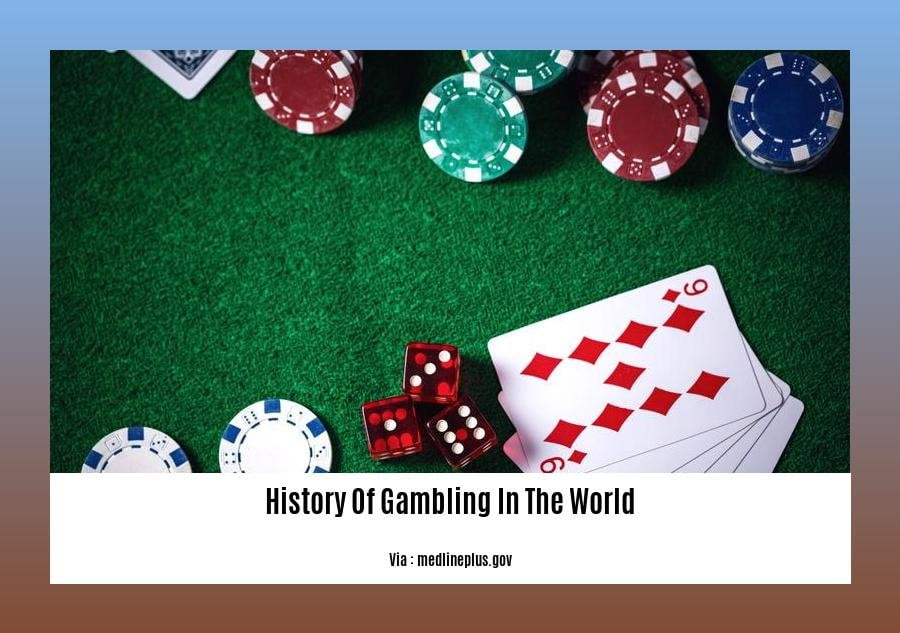History Of Gambling In The World