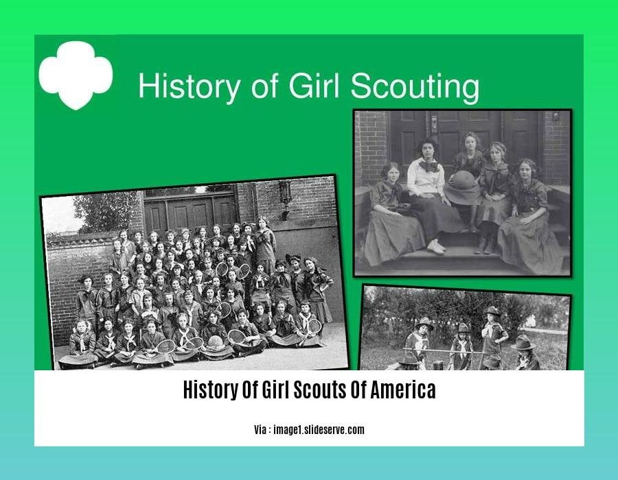 History Of Girl Scouts Of America