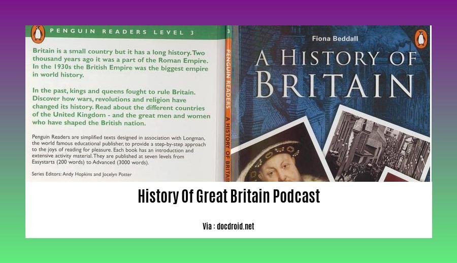 History Of Great Britain Podcast 2