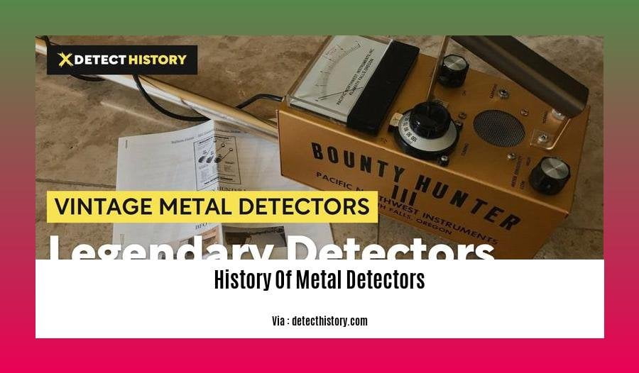 History Of Metal Detectors