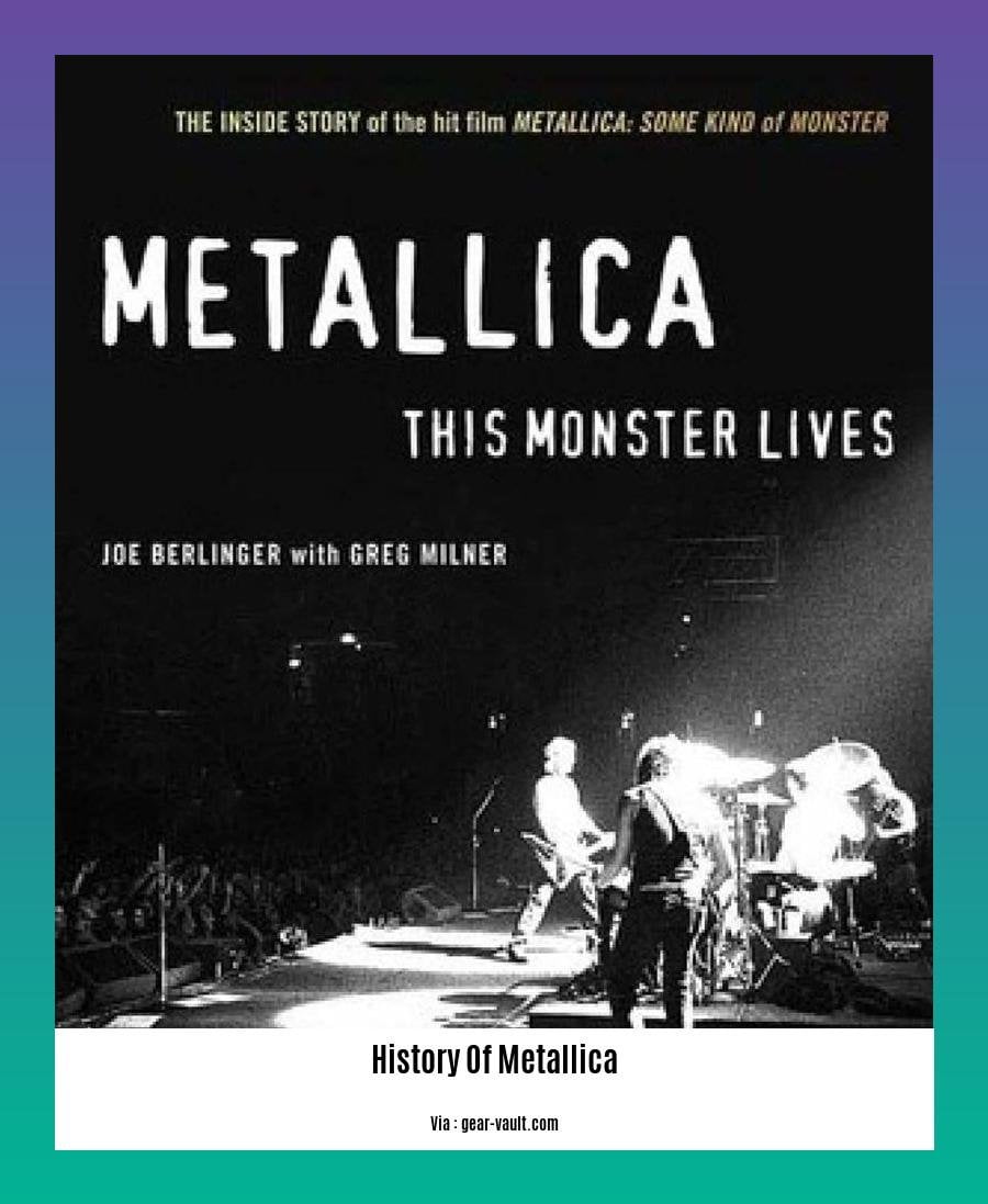 History Of Metallica