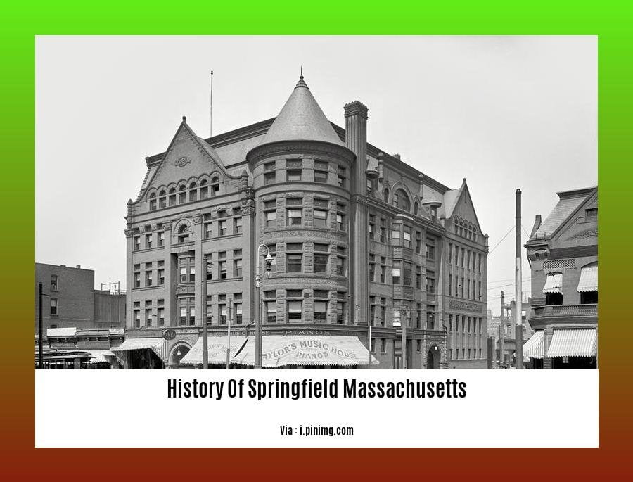 History Of Springfield Massachusetts