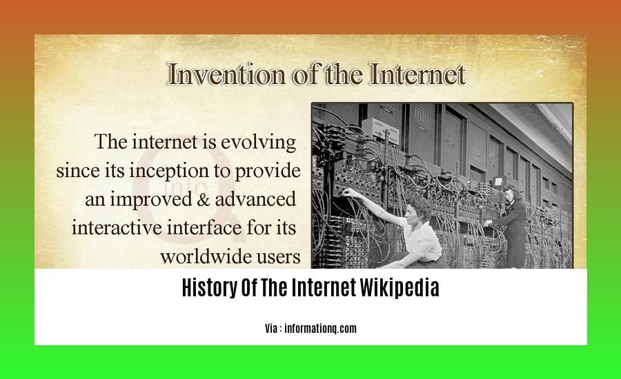 History Of The Internet Wikipedia