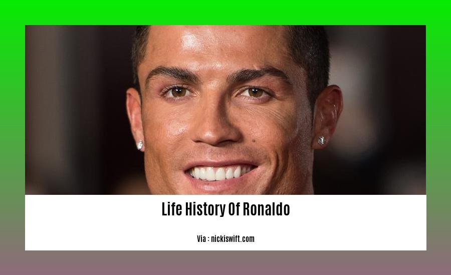 Life History Of Ronaldo