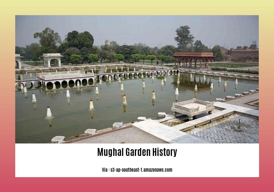 Mughal Garden History 2
