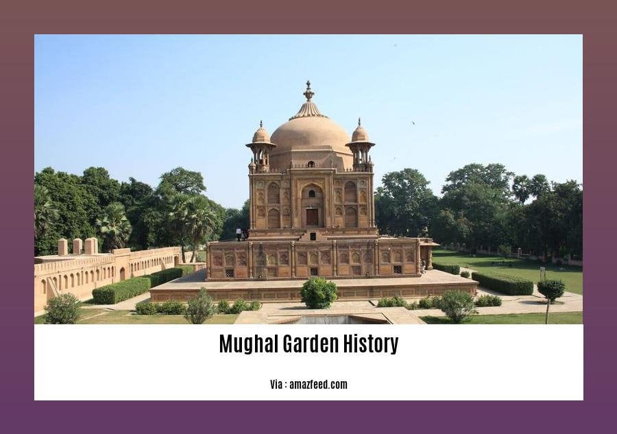 Mughal Garden History