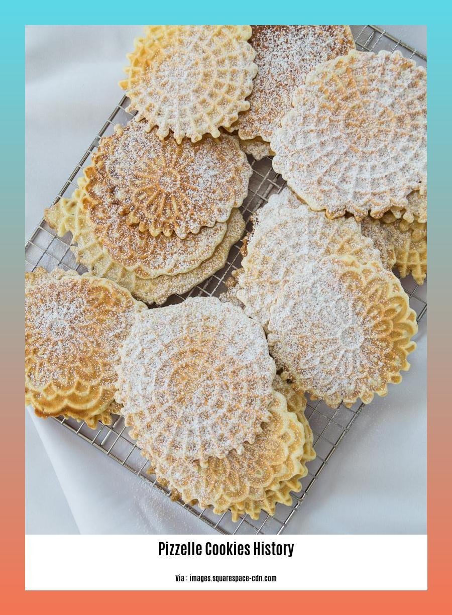 Pizzelle Cookies History