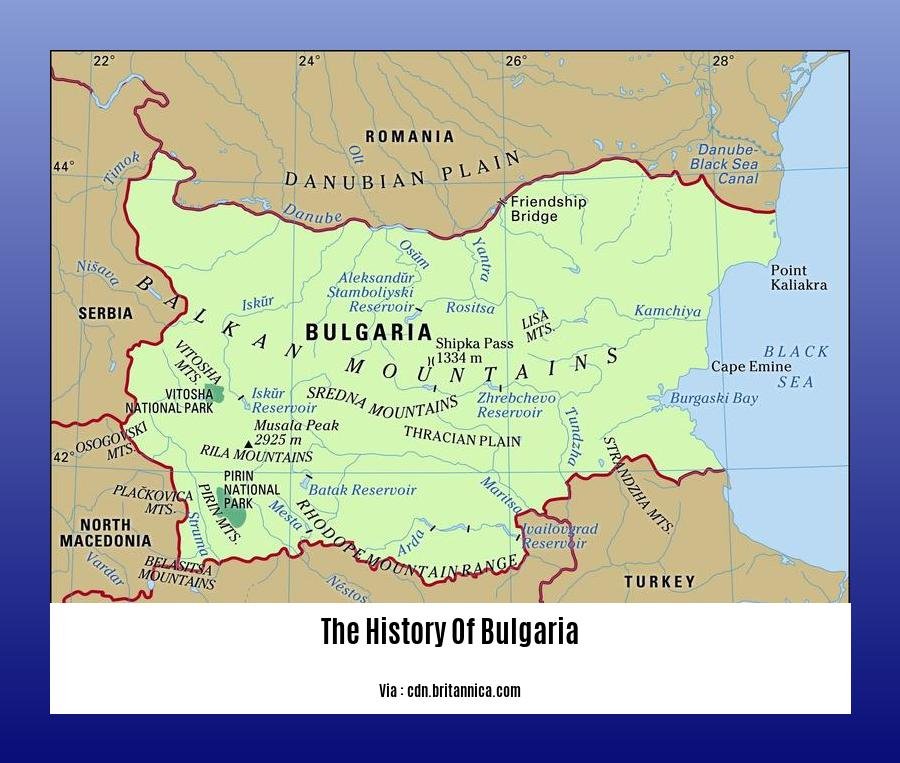 The History Of Bulgaria