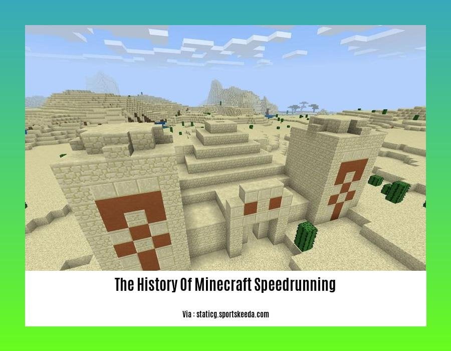 The History Of Minecraft Speedrunning