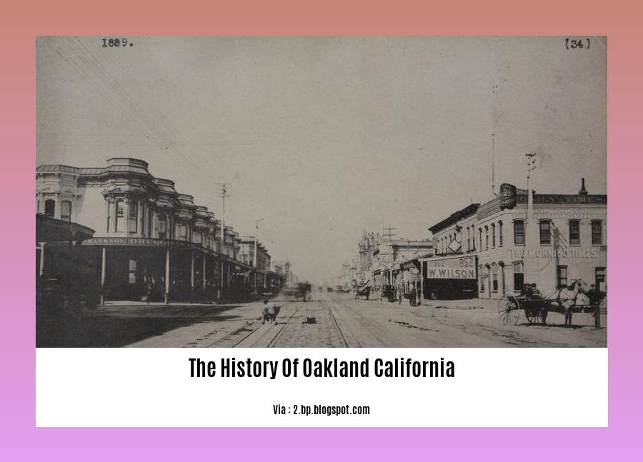 The History Of Oakland California