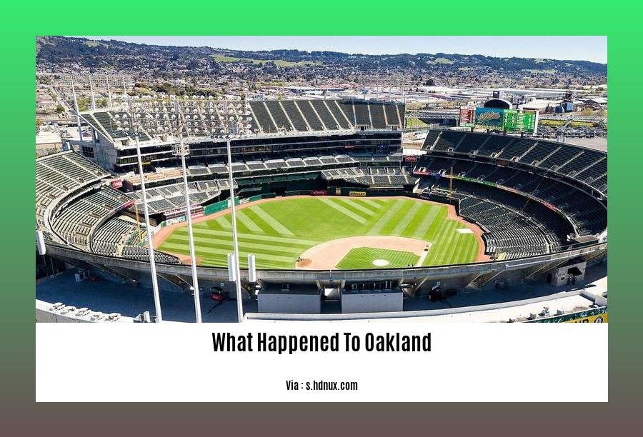What Happened To Oakland