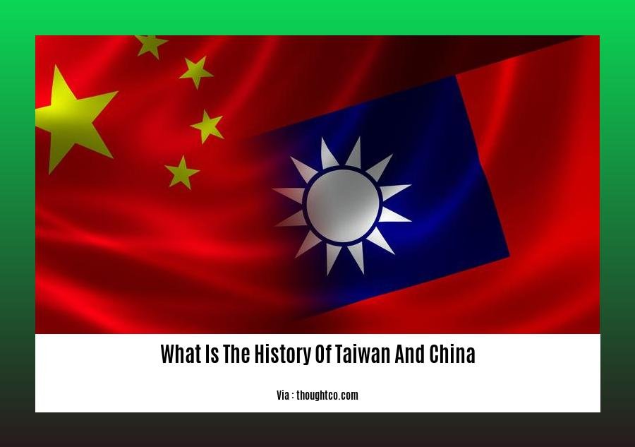 What Is The History Of Taiwan And China
