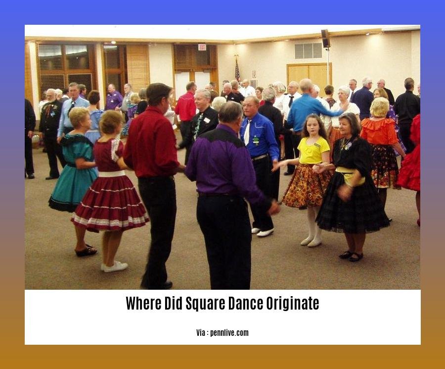 Where Did Square Dance Originate