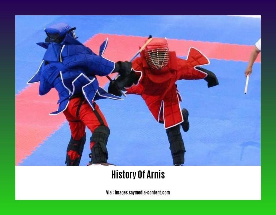 history of arnis