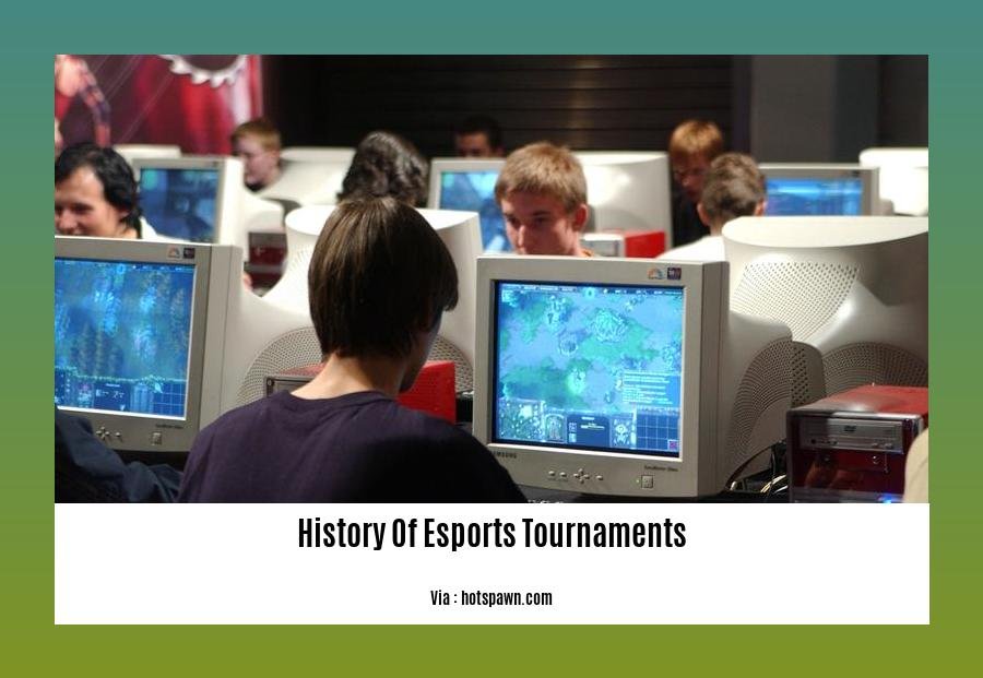 history of esports tournaments