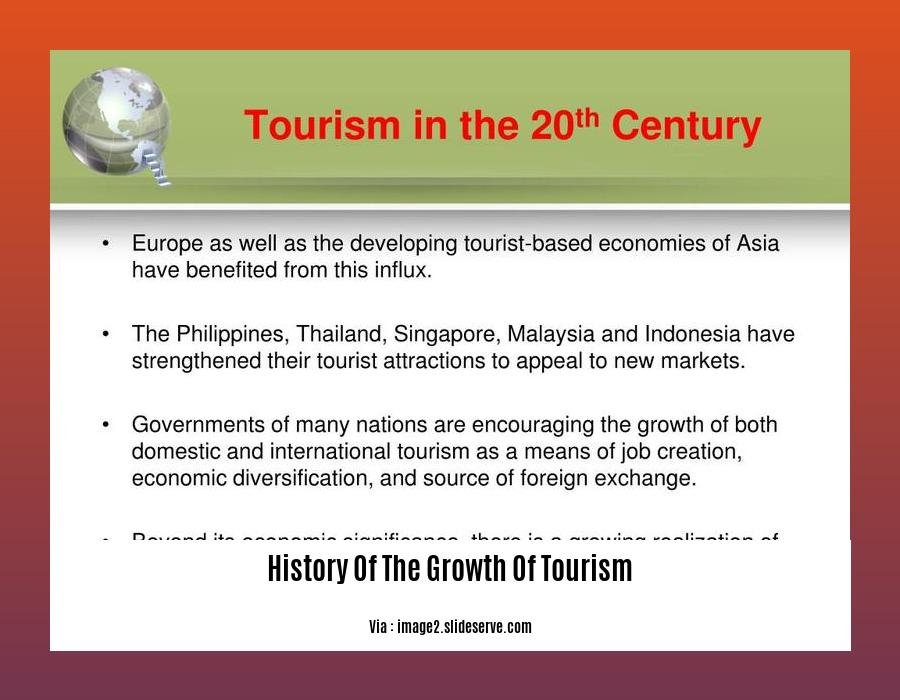 history of the growth of tourism 2