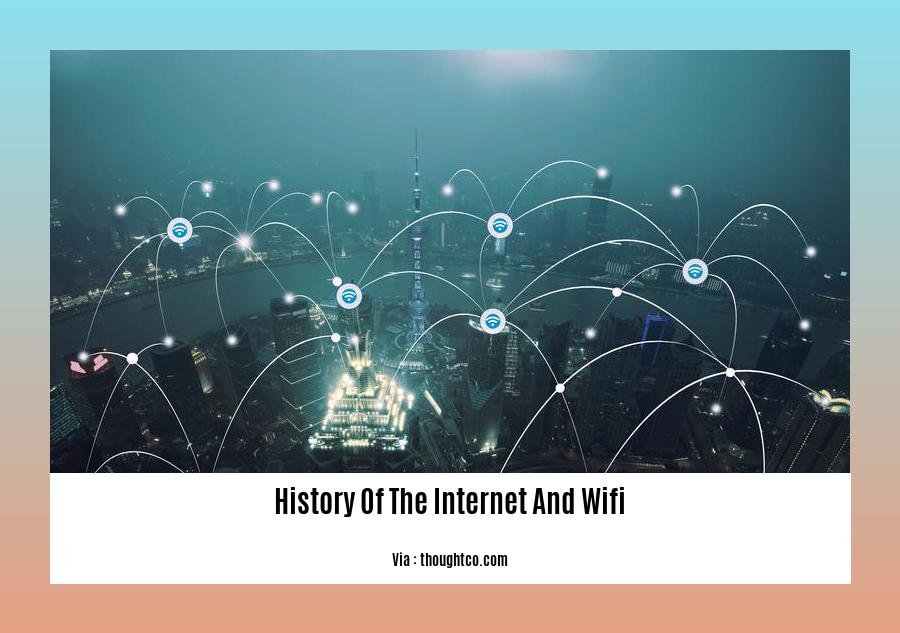 history of the internet and wifi