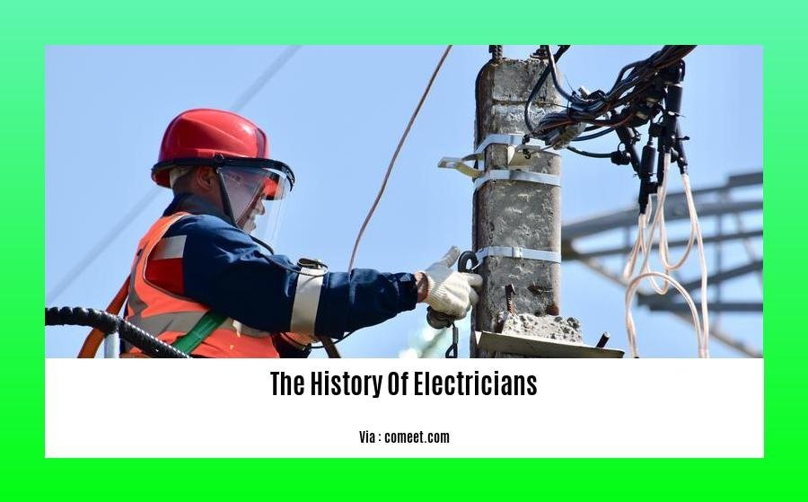 the history of electricians