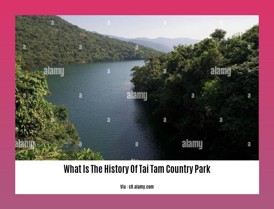 what is the history of tai tam country park 2