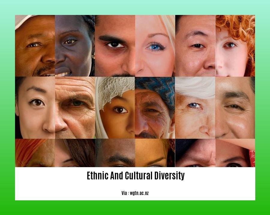  Ethnic and cultural diversity
