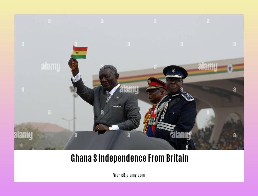  Ghana s independence from Britain