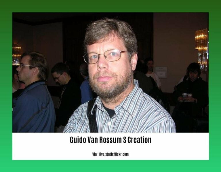 - Unveiling Guido van Rossum's Creation: Python's Profound Impact on ...