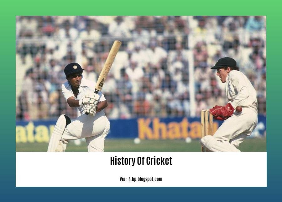History of Cricket