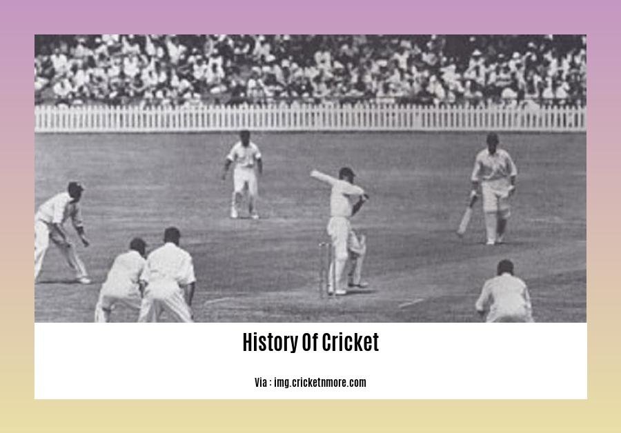 History of Cricket 2