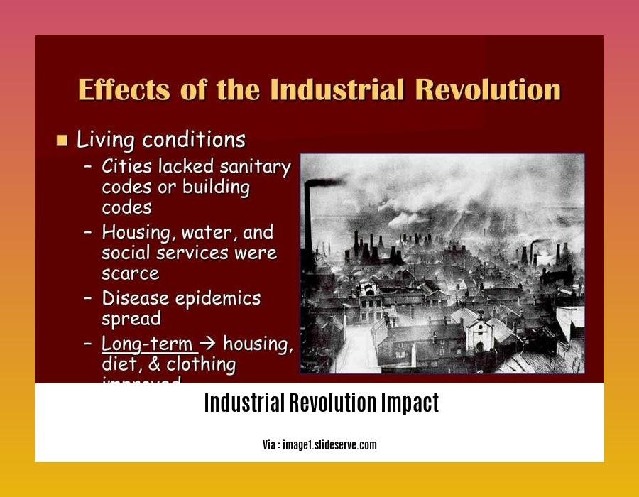  Industrial Revolution impact