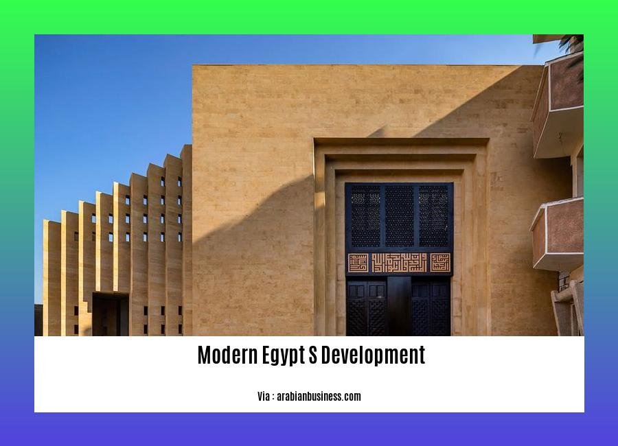 Modern Egypt s development 2