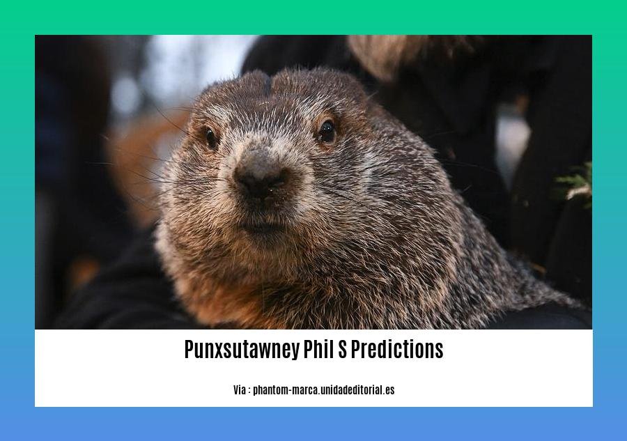Punxsutawney Phil s predictions 2