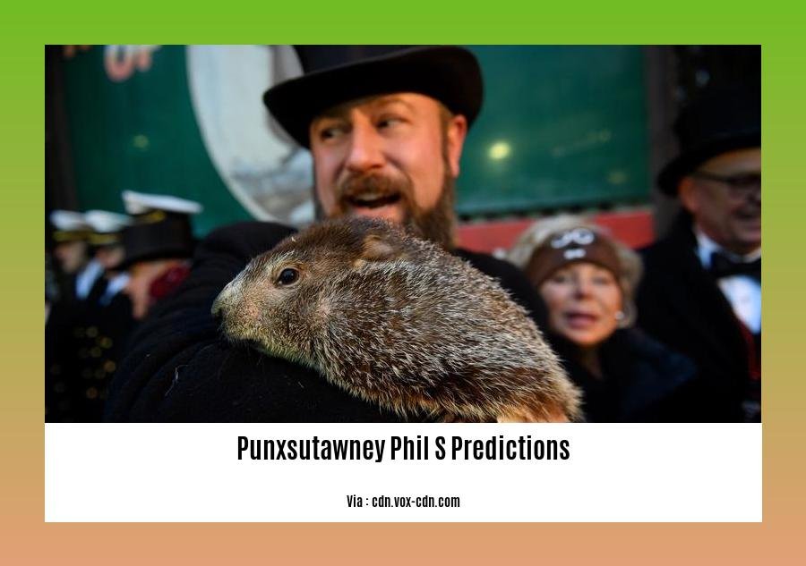 Punxsutawney Phil s predictions