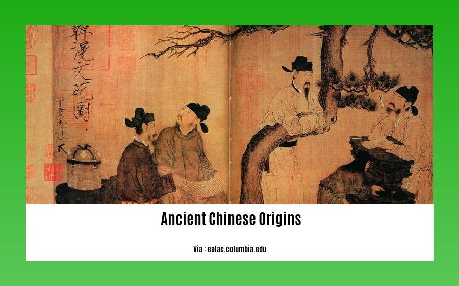 ancient Chinese origins 2