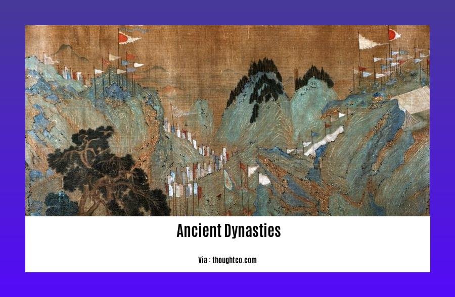  ancient dynasties
