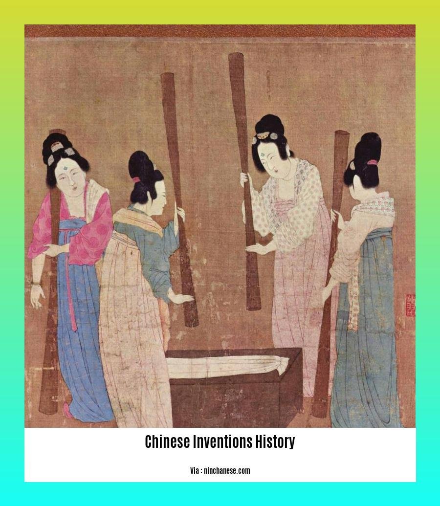 chinese inventions history