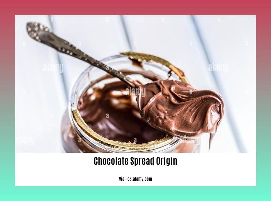 chocolate spread origin