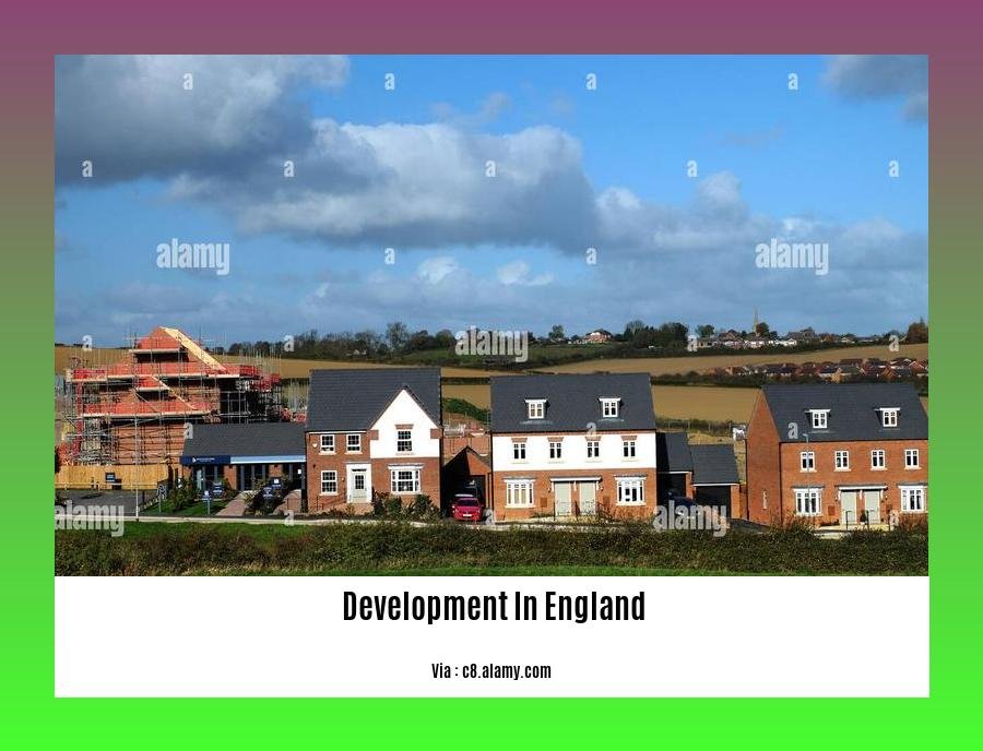  development in England
