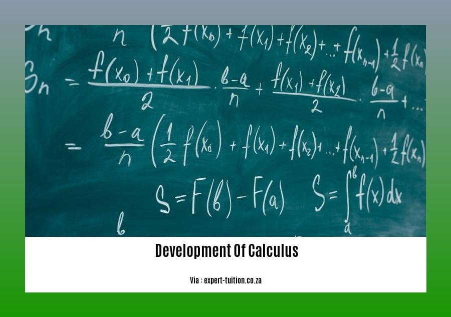  development of calculus