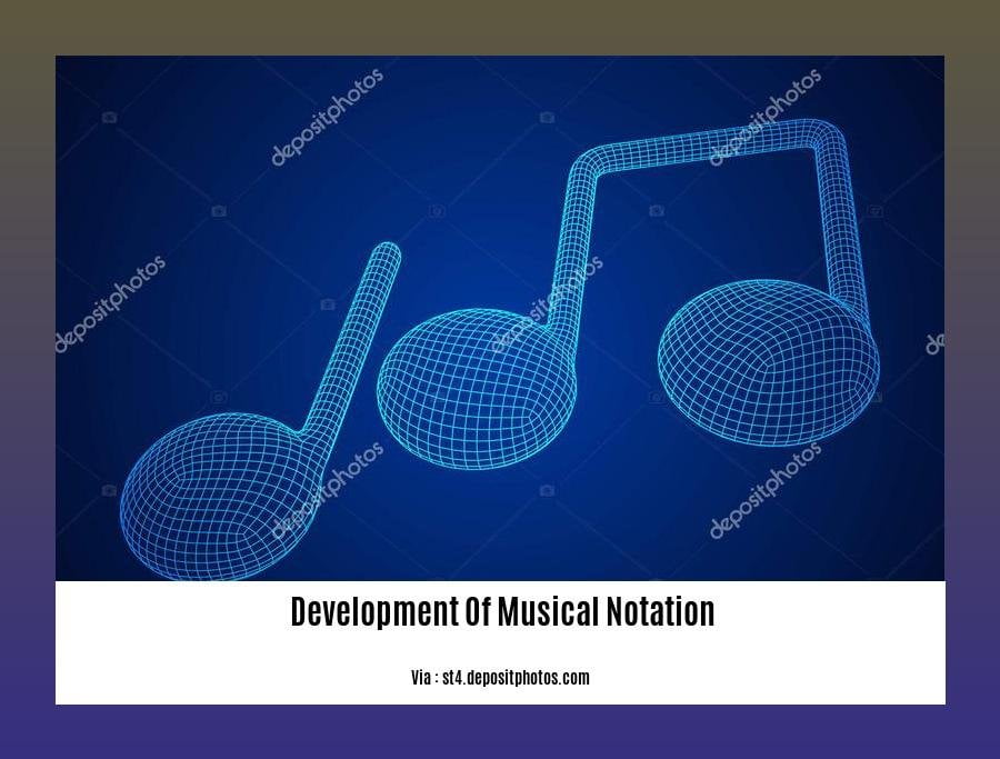  development of musical notation