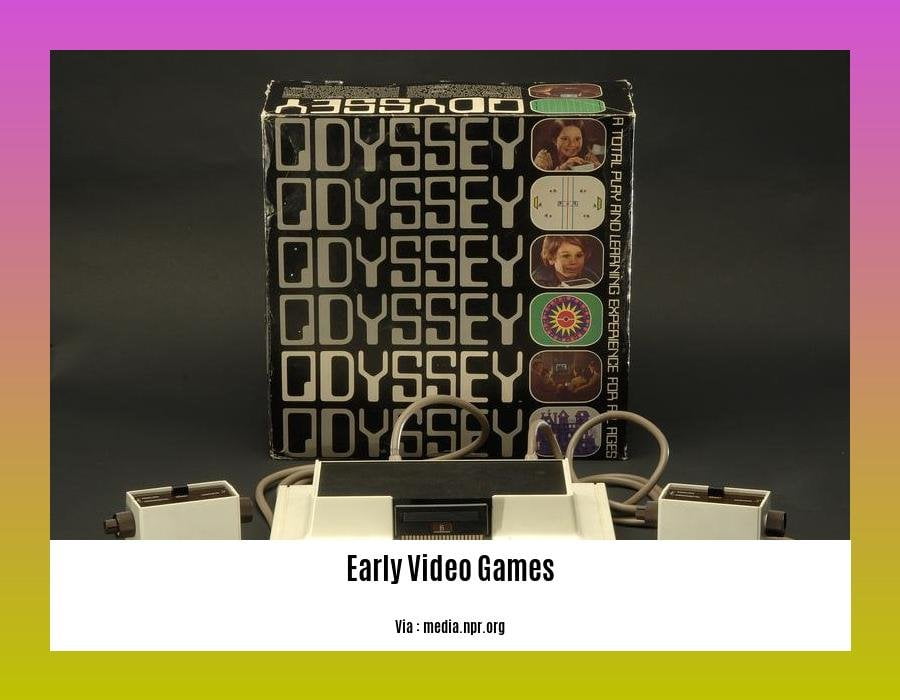early video games
