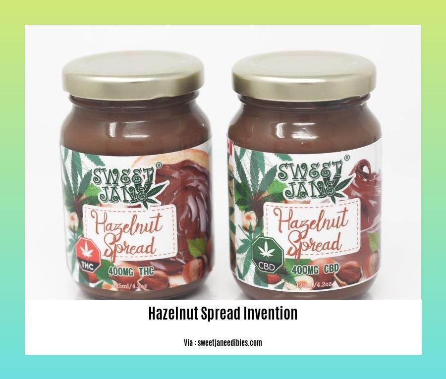 hazelnut spread invention